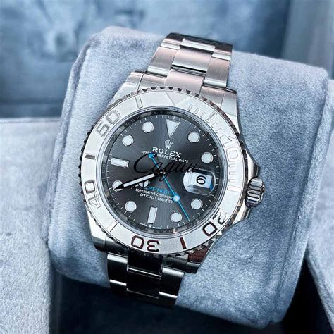 rolex yacht master 40 slate dial|rolex yacht master bezel.